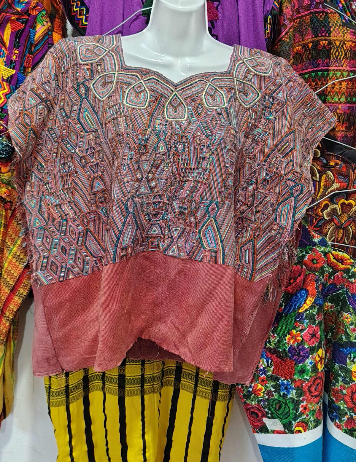 Coral Nebaj Huipil #9-519