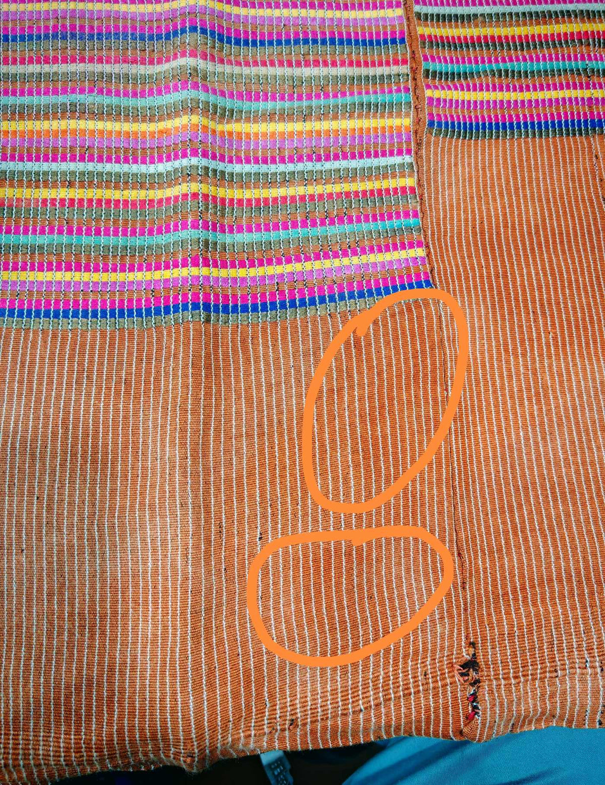Brown and Pink Chichicastenango Huipil #10-96