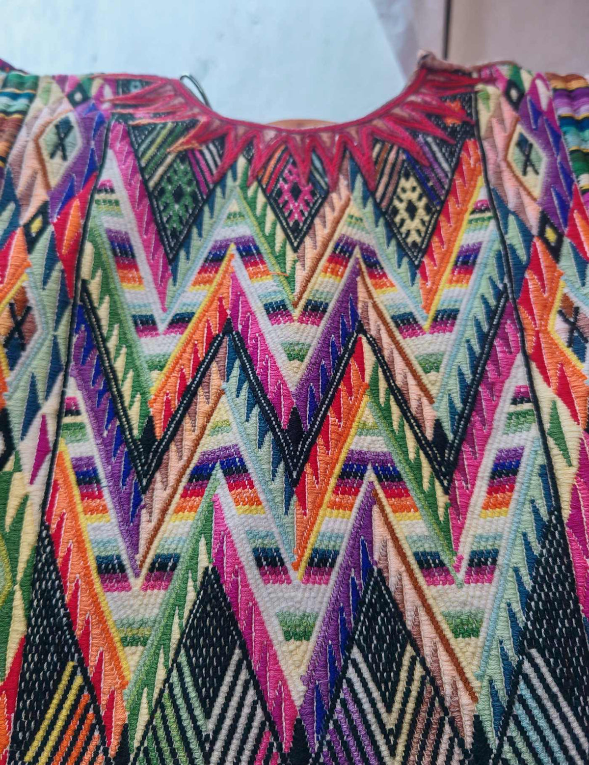 Colourful Geometrics Chichicastenango Huipil #10-108