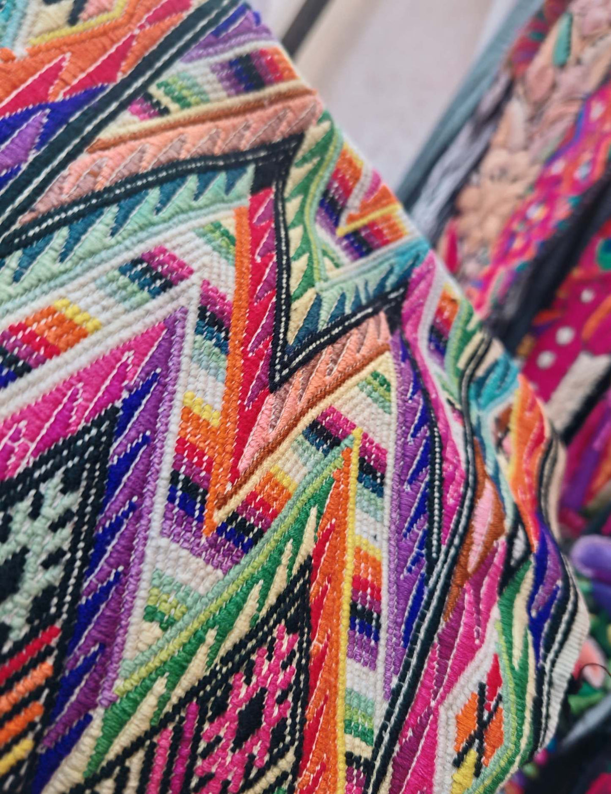 Colourful Geometrics Chichicastenango Huipil #10-108
