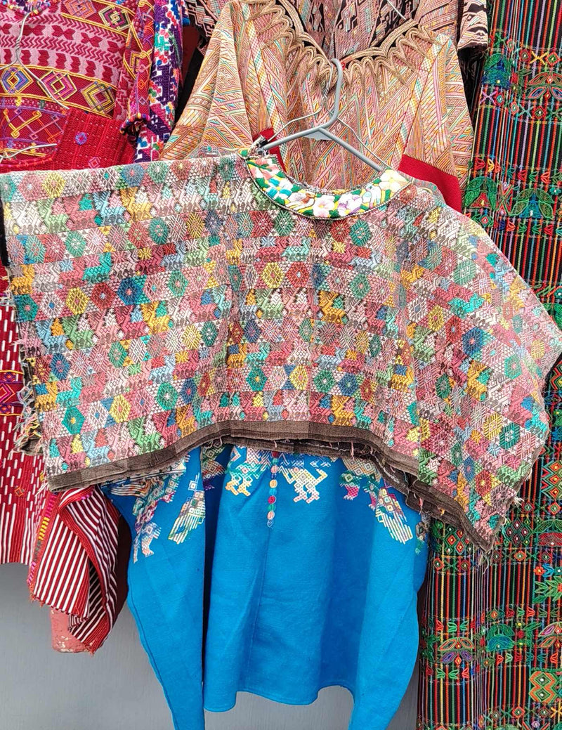 Multicolour with Deer Cobán Huipil #10-130