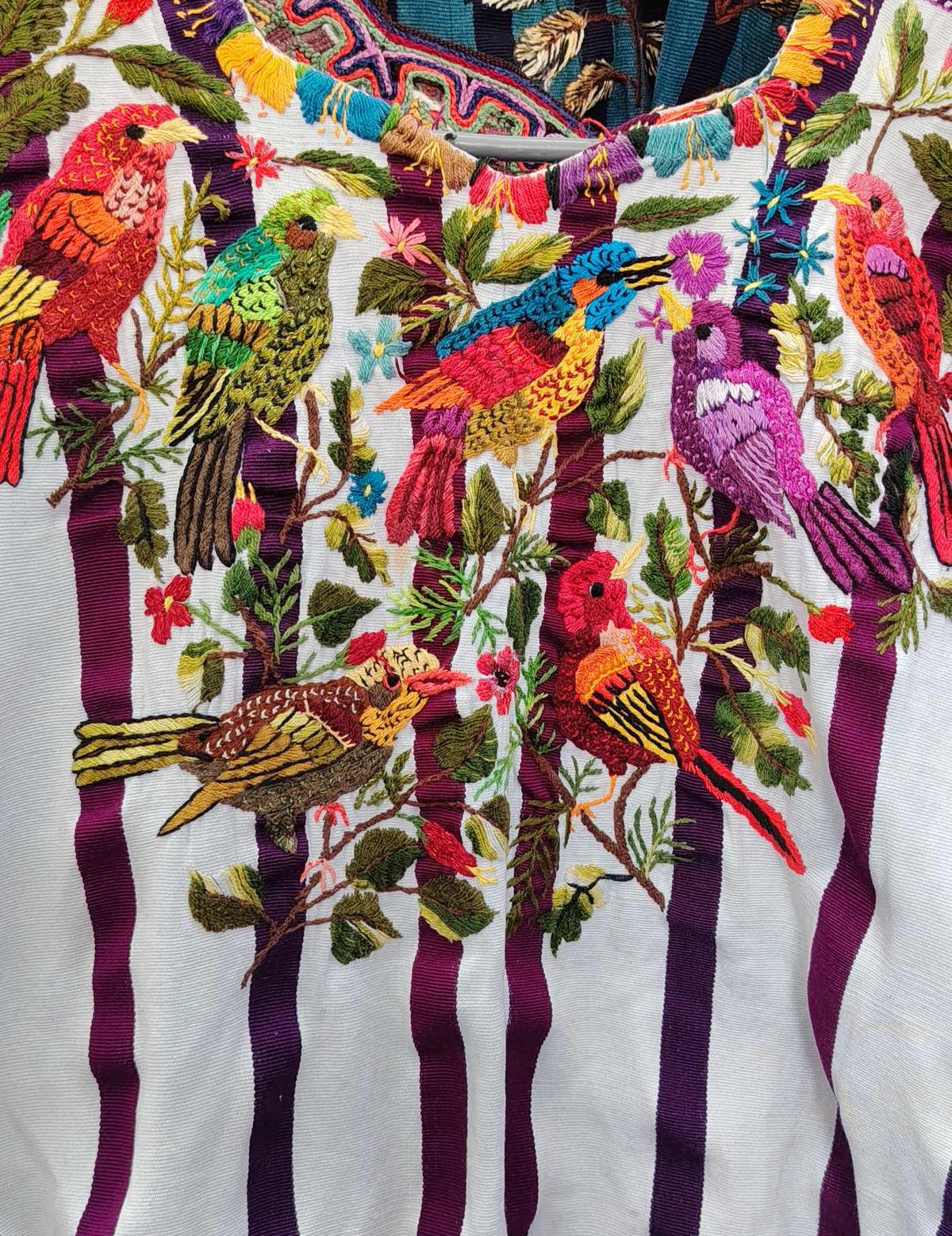 Colourful Birds Santiago Huipil #10-147