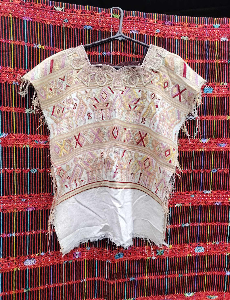 Beige Nebaj Huipil #10-170