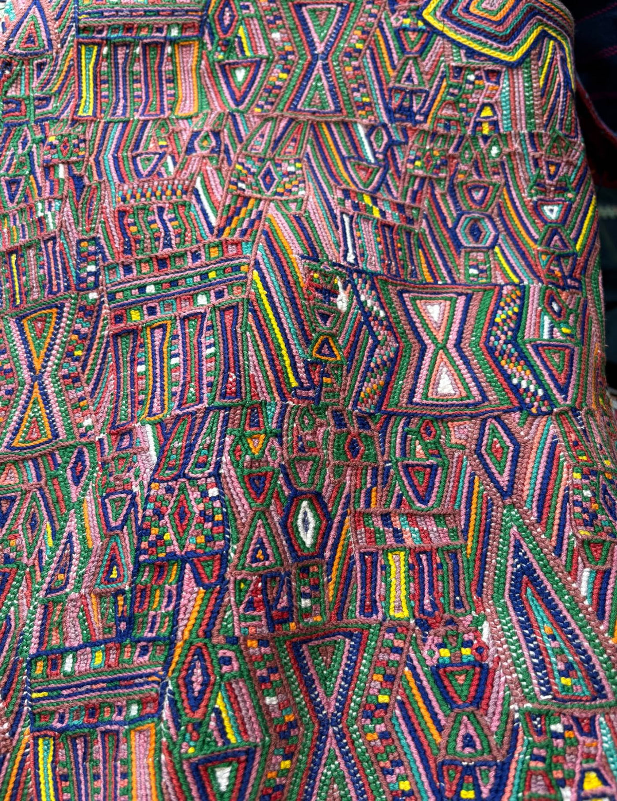 Colourful Berry Nebaj Huipil #10-175