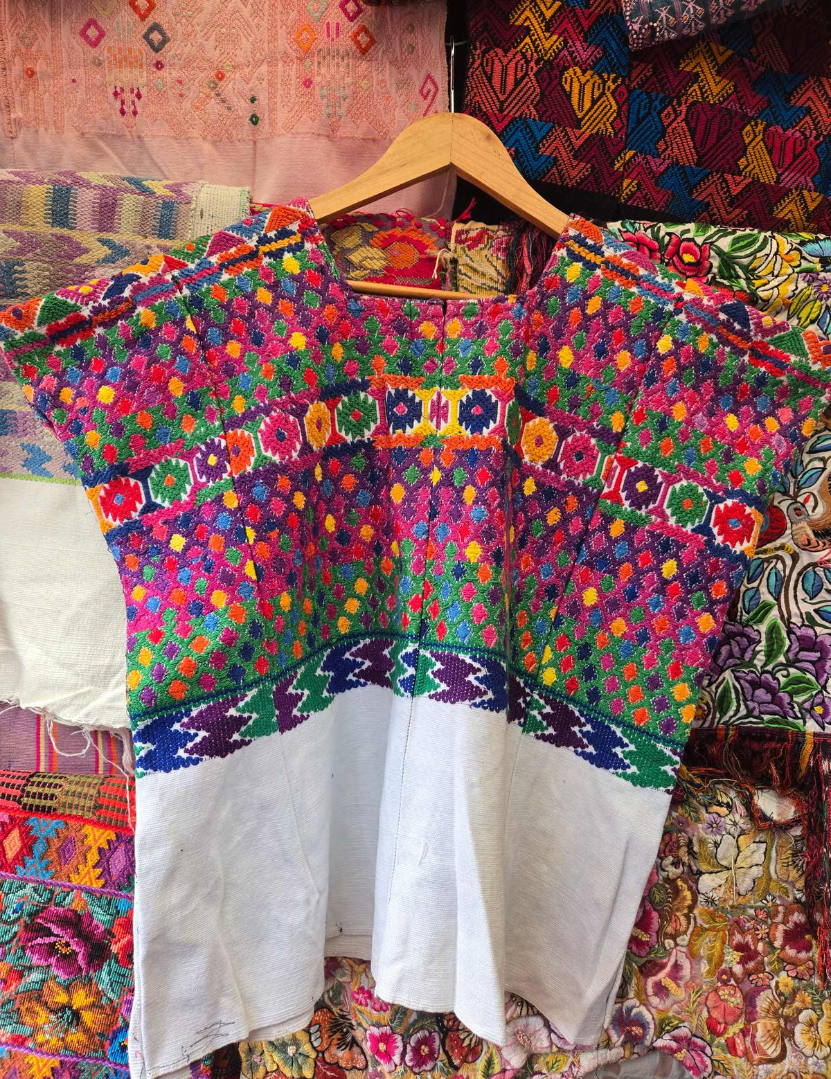Multicolored Sacatepéquez Huipil #10-219