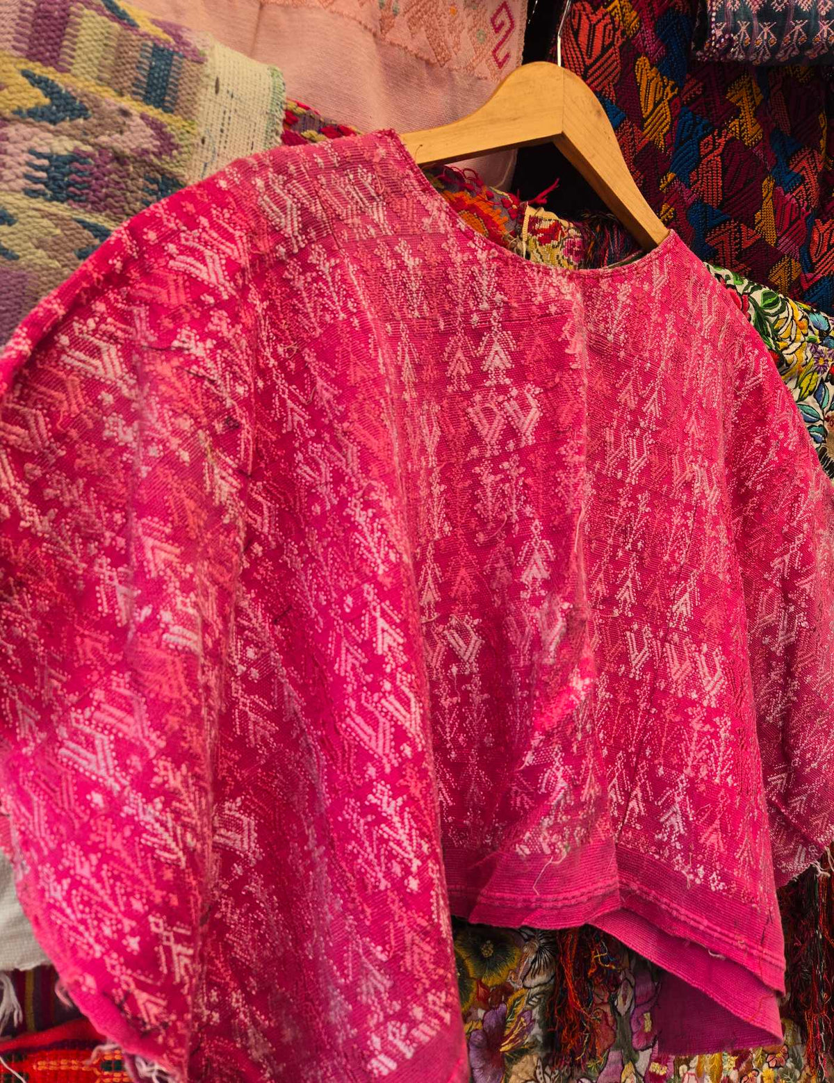Hot Pink Cobán Huipil #10-223