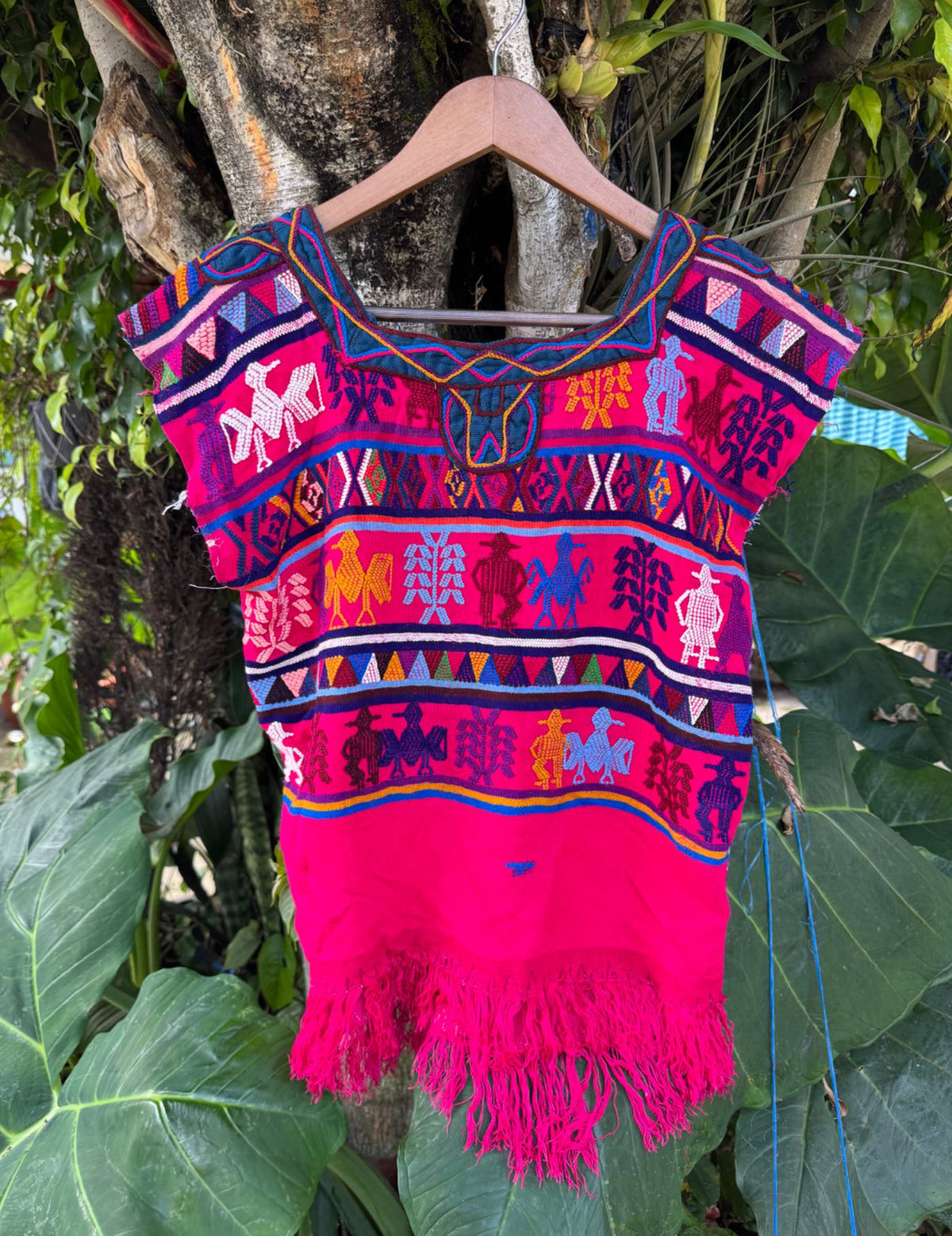 Fuchsia Nebaj Huipil #10-248