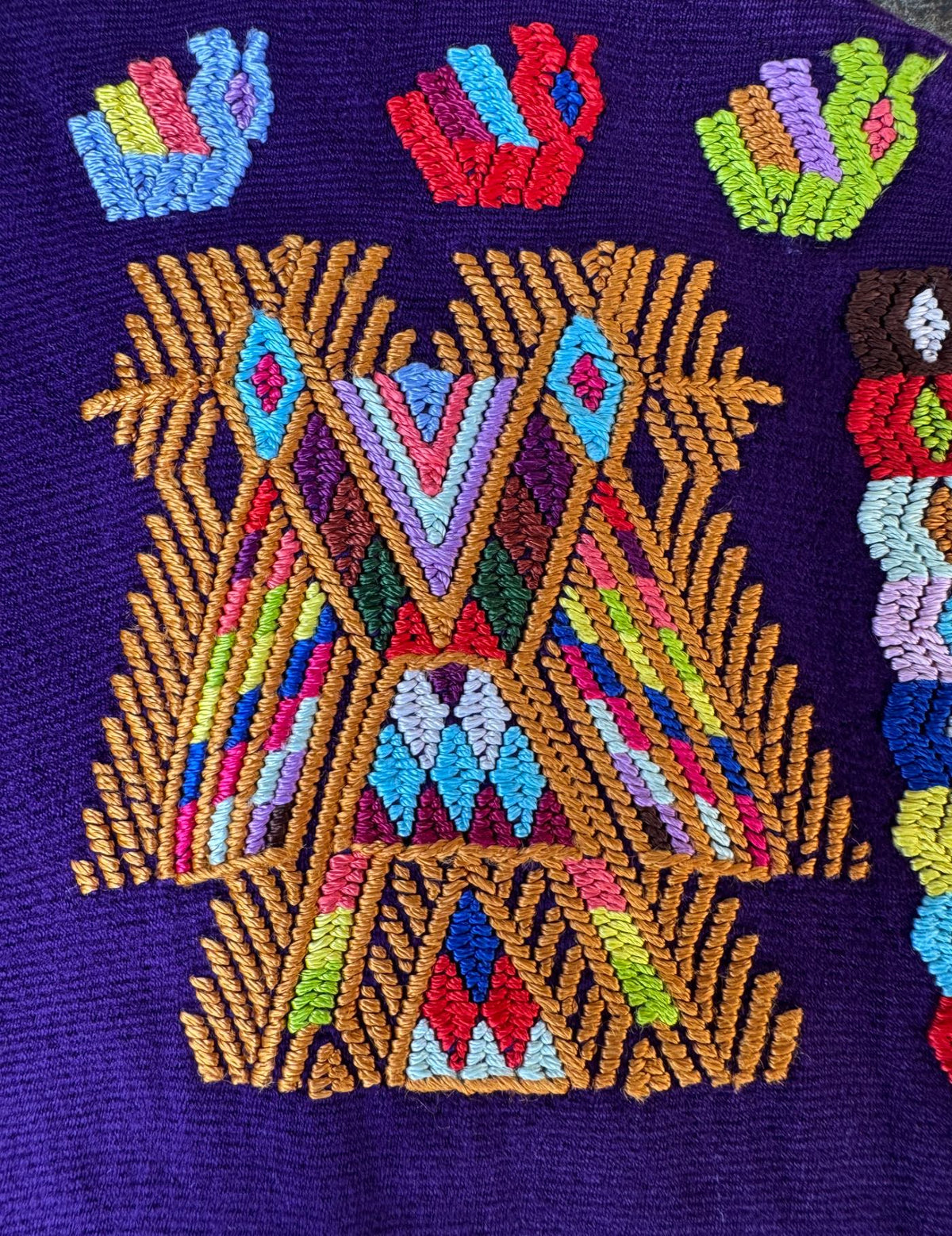 Purple Chajul Huipil #10-249