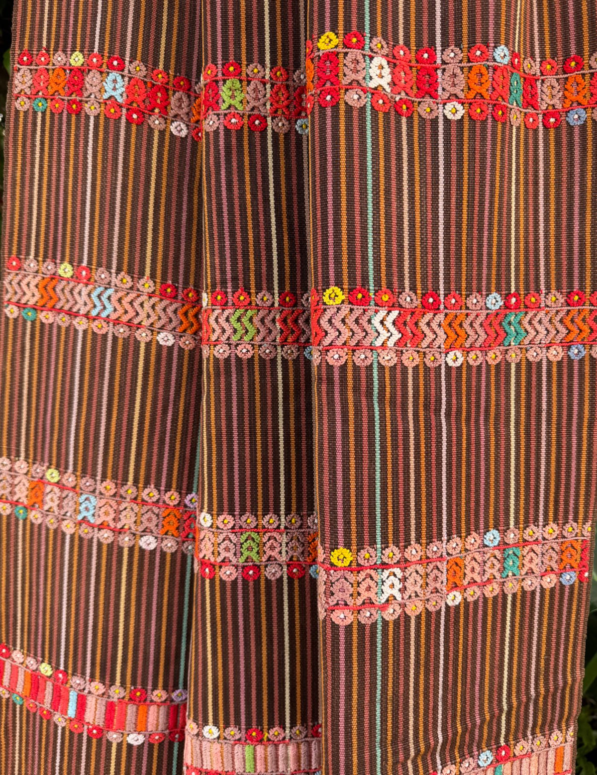 Brown and Orange Aguacatán Corte #10-257