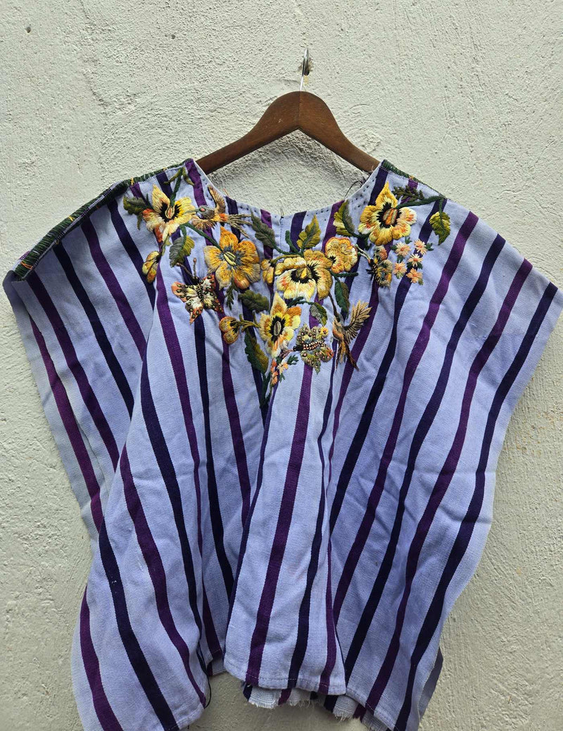 Lilac Santiago Huipil #10-318