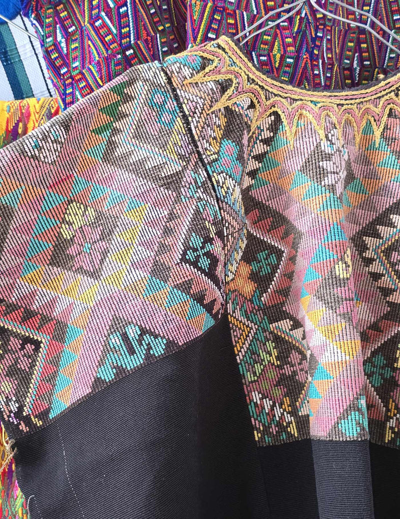 Faded Geometric Chichicastenango Huipil #10-326