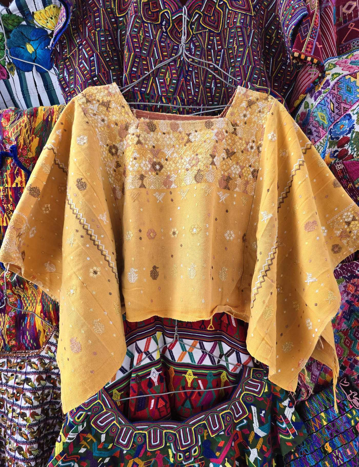 Yellow Cobán Huipil #10-331