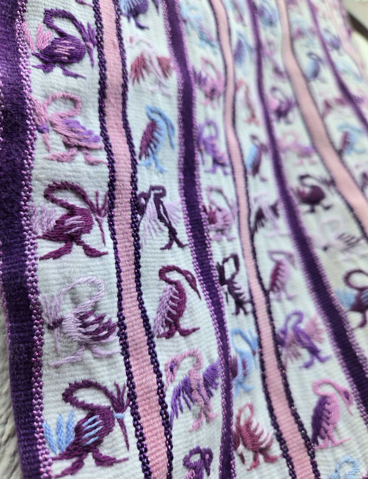 Lilac Dragons Santiago Huipil #10-343
