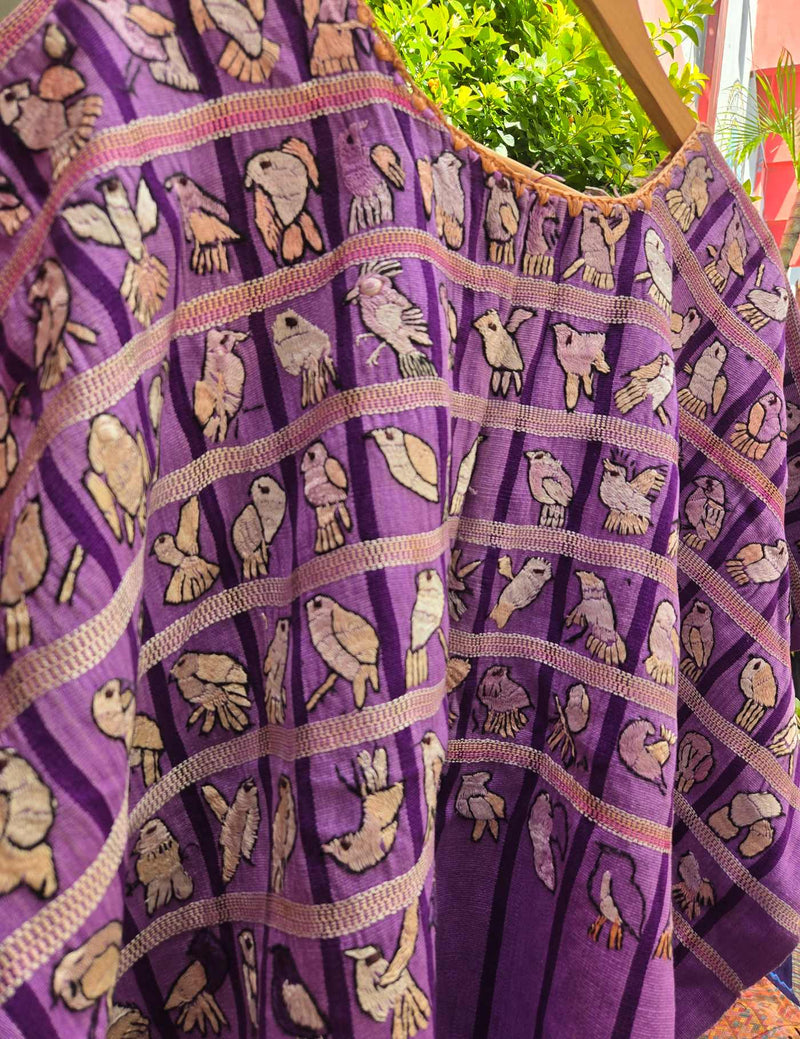 Purple Santiago Huipil #10-346
