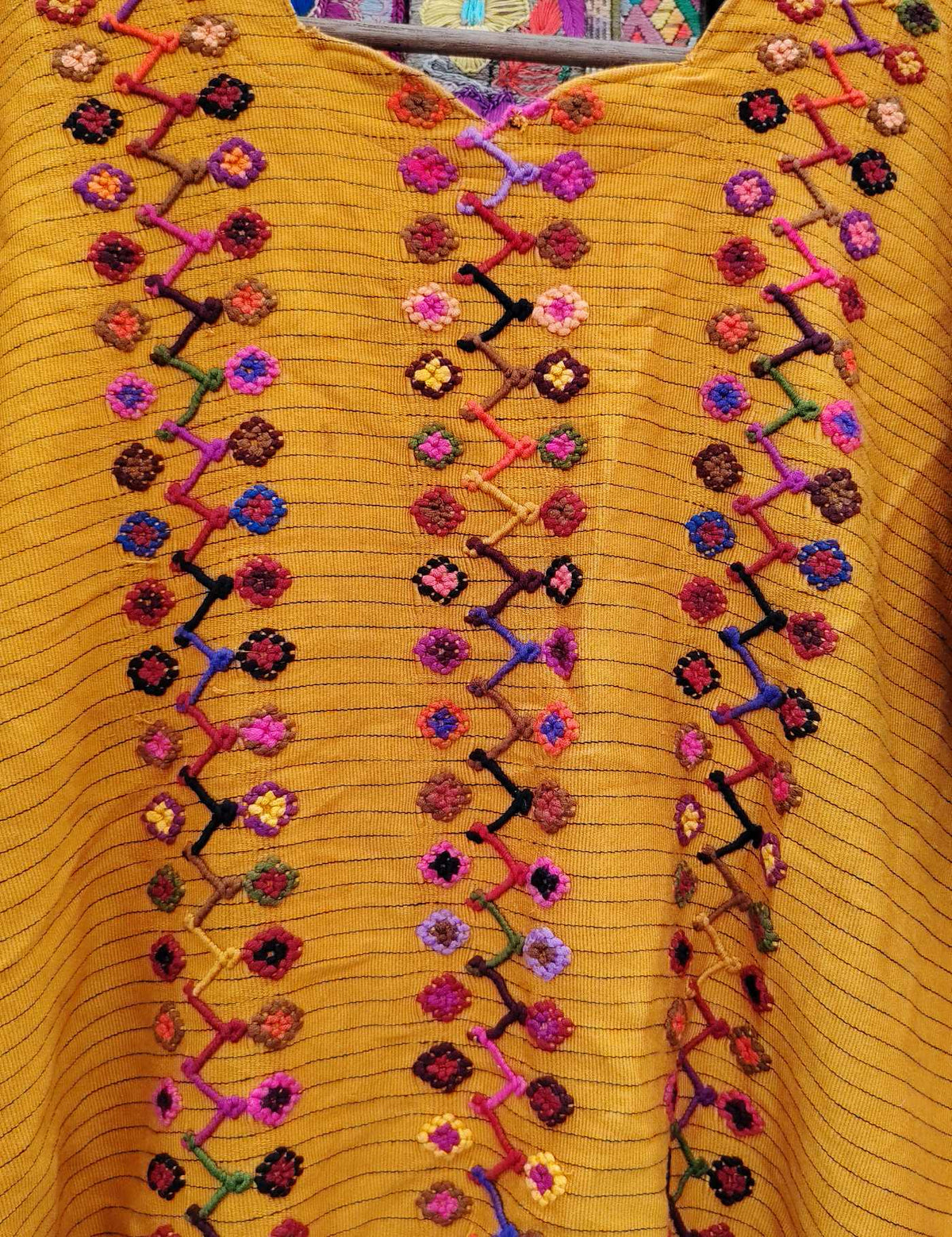 Sunshine Yellow Colotenango Huipil #10-410