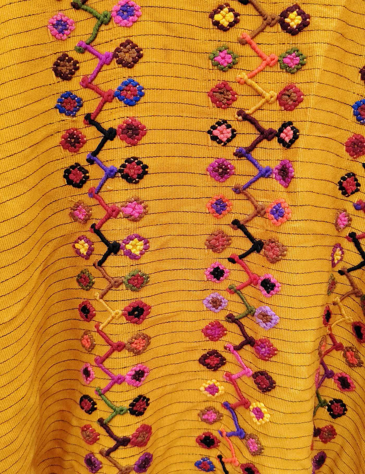 Sunshine Yellow Colotenango Huipil #10-410