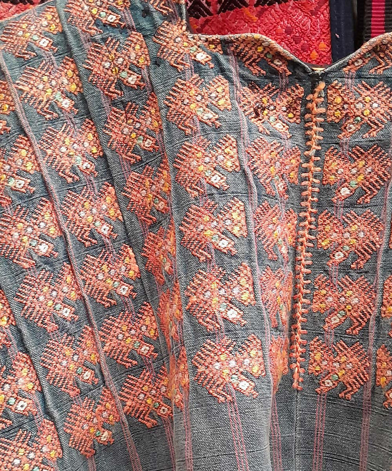 Embroidered Guatemalan huipil | Vintage textile