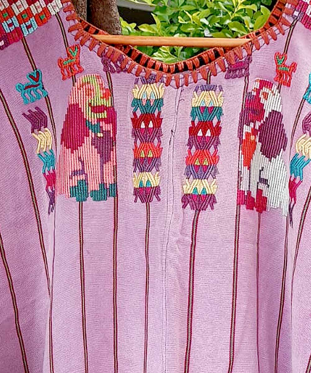 Vintage Guatemalan huipil textile 