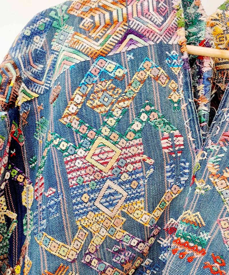 Vintage Guatemalan huipil textile 
