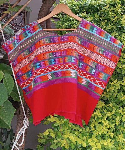 Vintage Guatemalan huipil textile 
