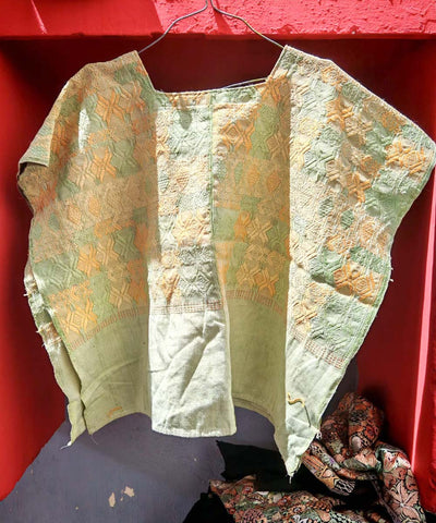 Embroidered Vintage Guatemalan huipil textile