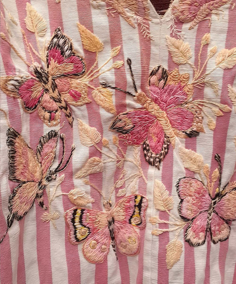 Embroidered Vintage Guatemalan huipil textile