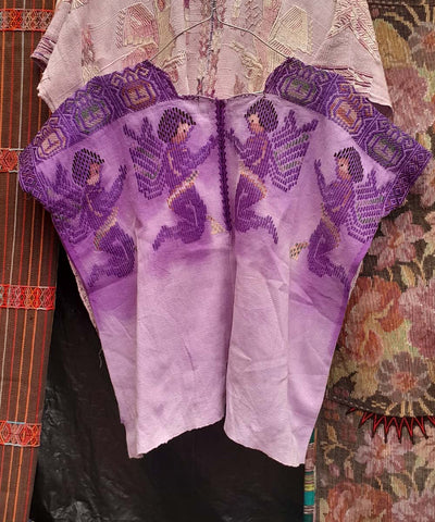 Embroidered Vintage Guatemalan huipil textile