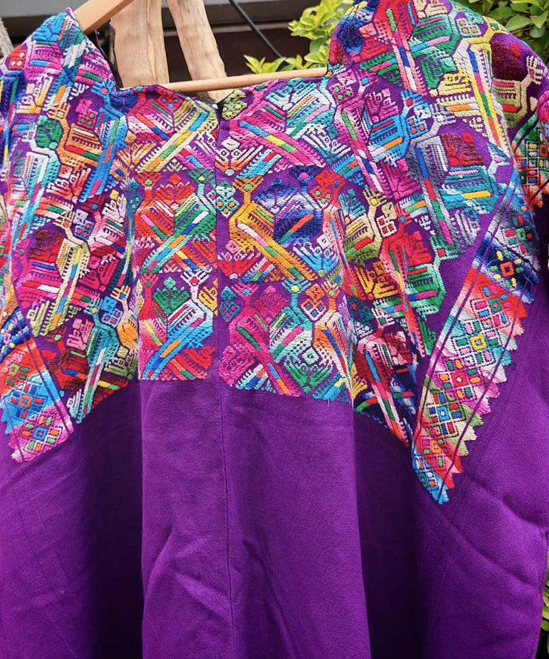 Embroidered Vintage Guatemalan huipil 