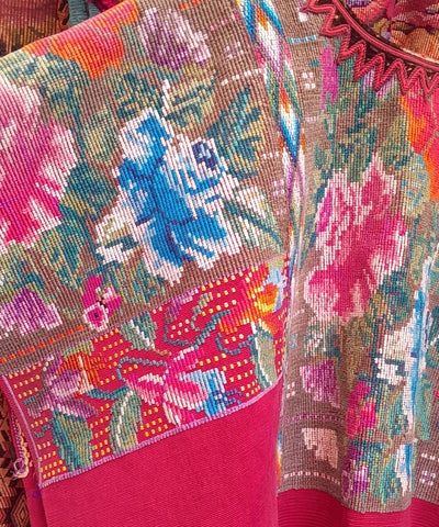 Embroidered Guatemalan huipil | Vintage textile