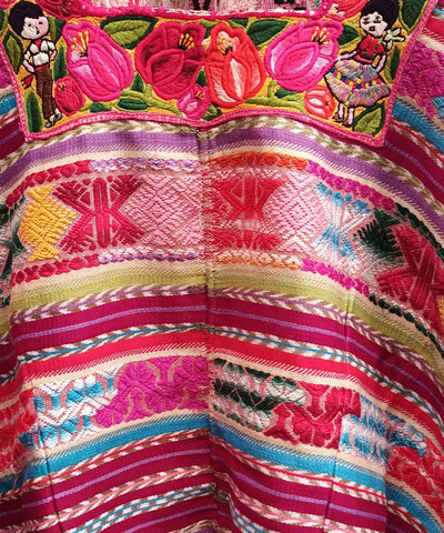 Embroidered Guatemalan huipil | Vintage textile