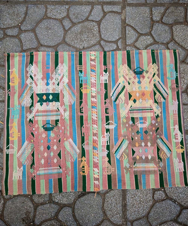 Colorful tzute