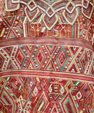 Vintage Guatemalan huipil textile 