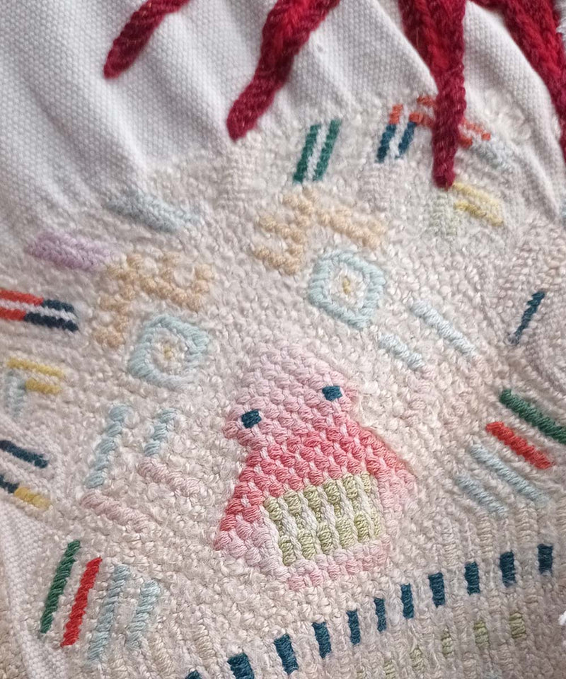 Embroidered Guatemalan huipil | Vintage textile