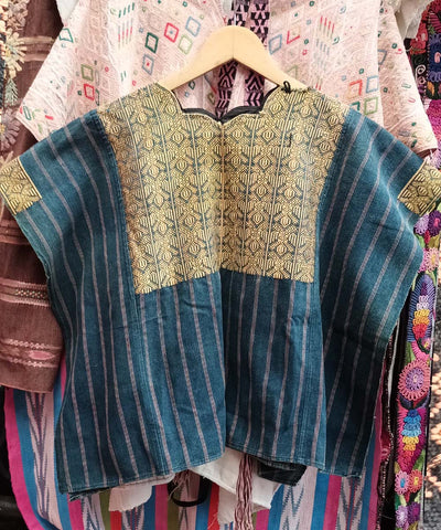 Embroidered Vintage Guatemalan huipil textile