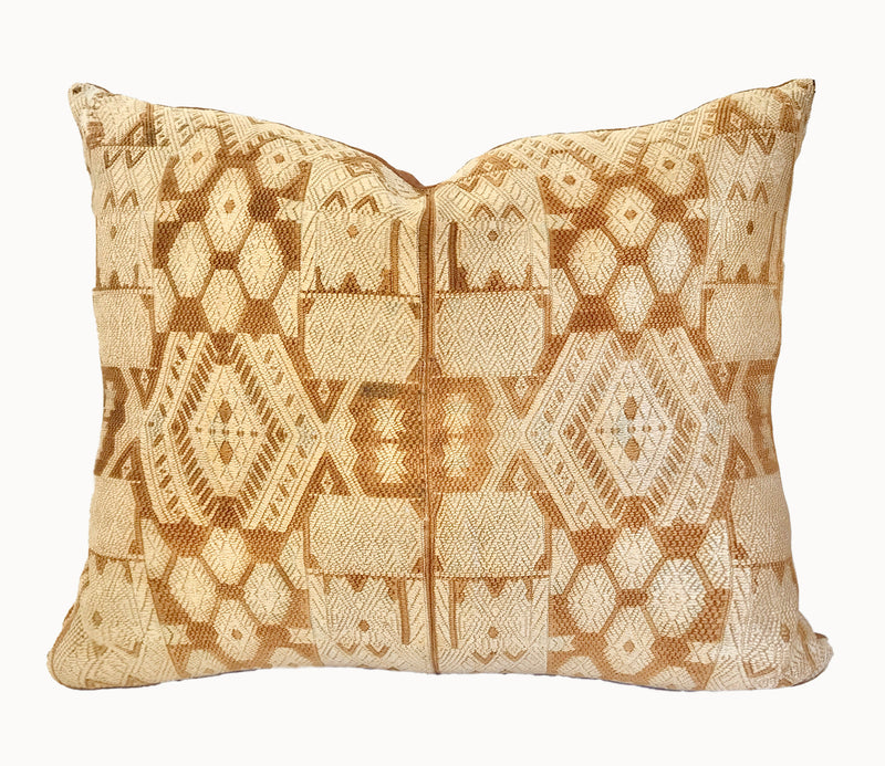 Vintage Textile Cushion - Geometric Chichicastenango XXX