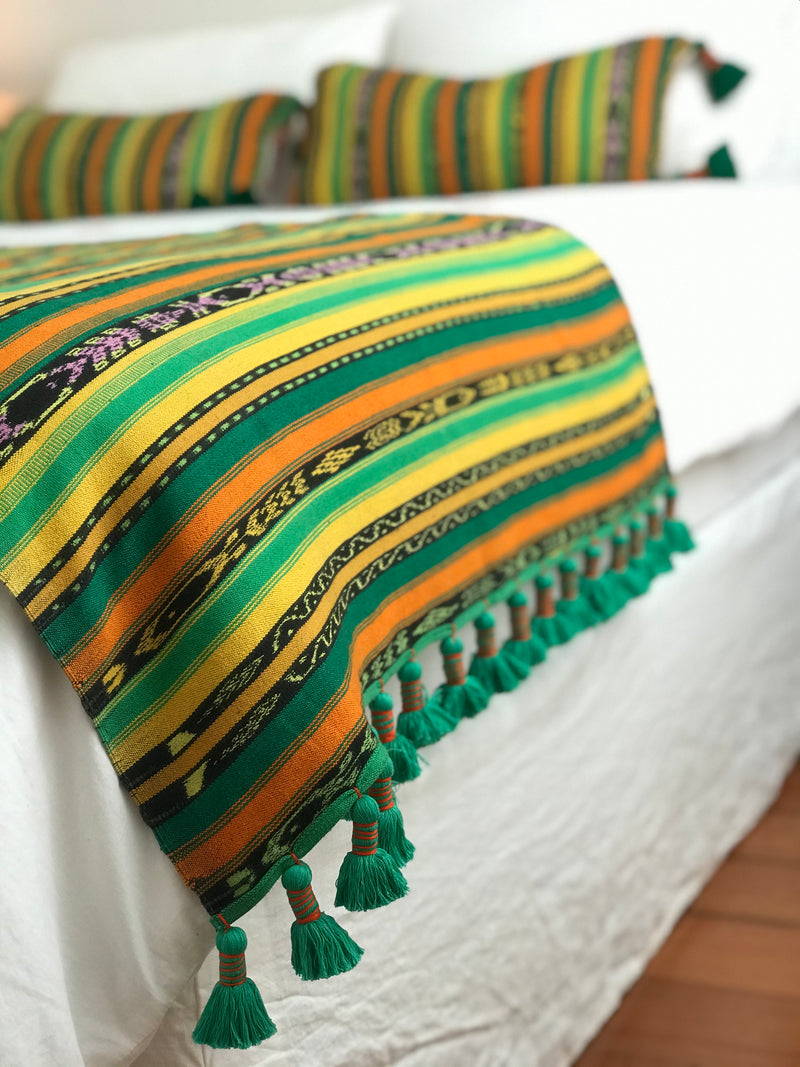 Guatemalan Corte Textile - Bedding Set II
