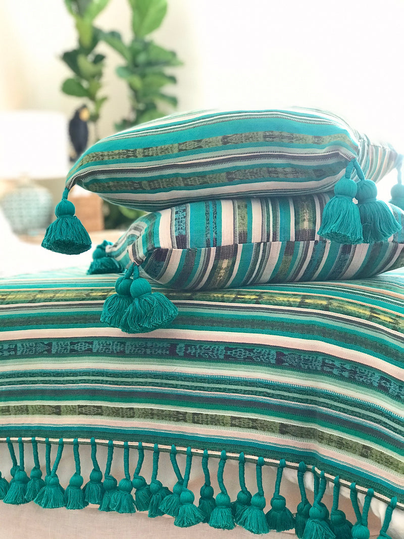 Guatemalan Corte Textile - Bedding Set I