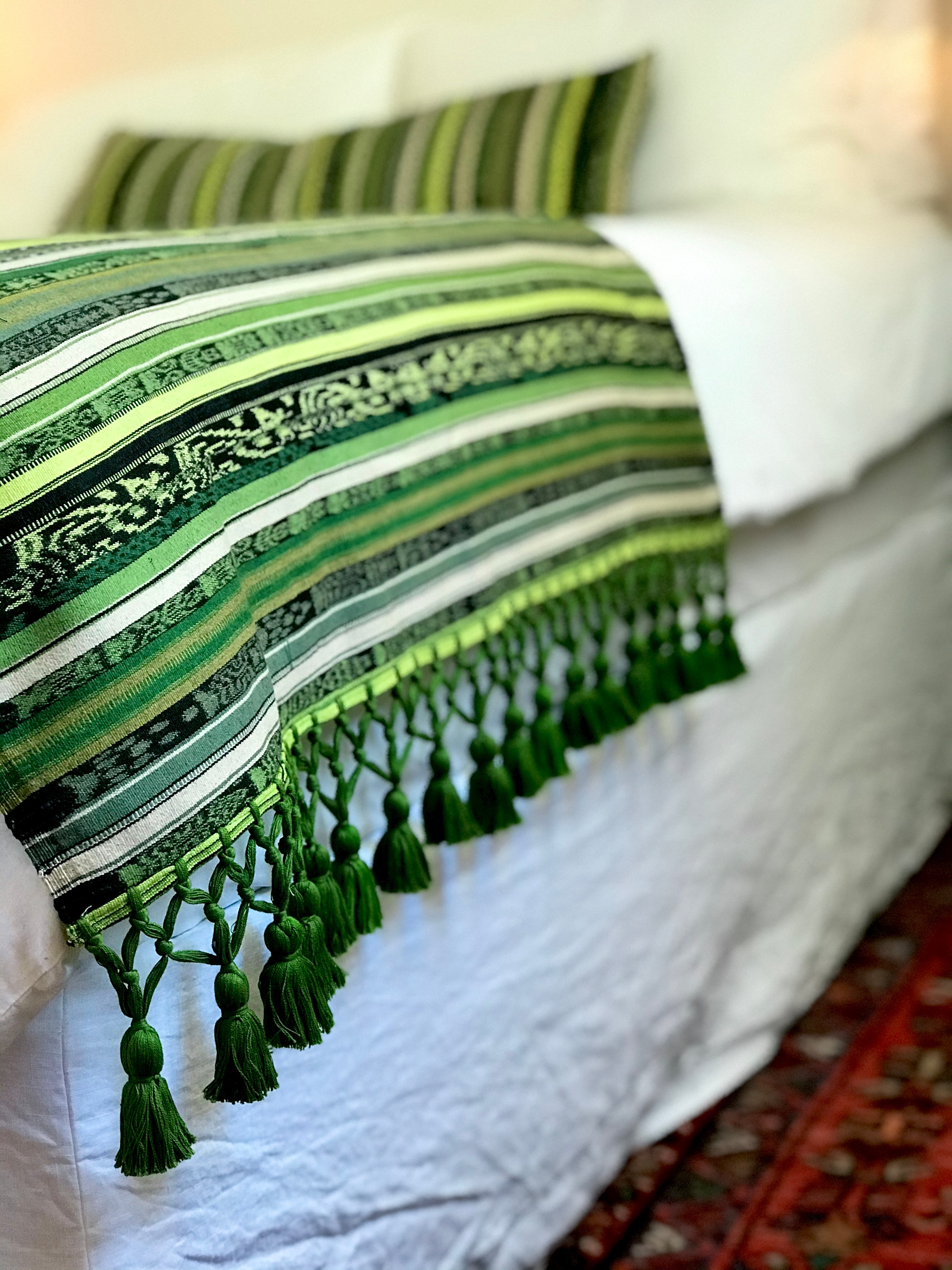 Guatemalan Corte Textile - Bedding Set III