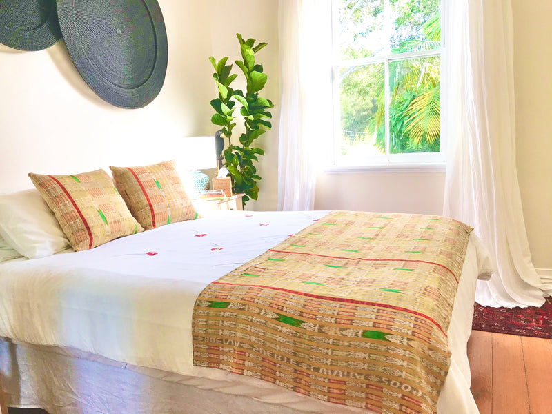 Textil Corte Guatemalteco - Juego de Cama VI