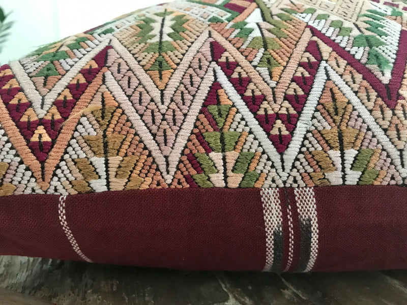 Guatemalan Huipil Pillows - Chichicastenango Geometric XXXVIII