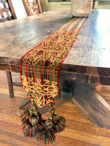 Vintage textile table runner