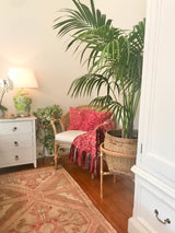 Huipil Pillows - Raspberry Pink Nahuala I