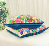 Guatemalan Huipil Pillow - Colourful Coban II