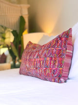 Guatemalan Huipil Pillows - San Juan Cotzal III