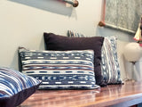 King Fisher - Ikat Lumbar Pillow