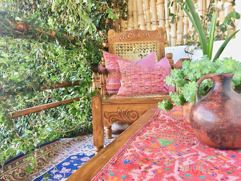 Guatemalan textiles, table runner - Lamour Artisans