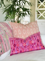 Guatemalan textiles, huipil pillow - Lamour Artisans