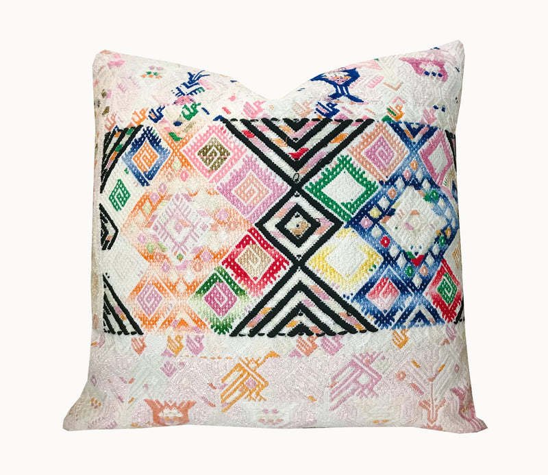 Huipil Pillows - Abstract Nahuala I