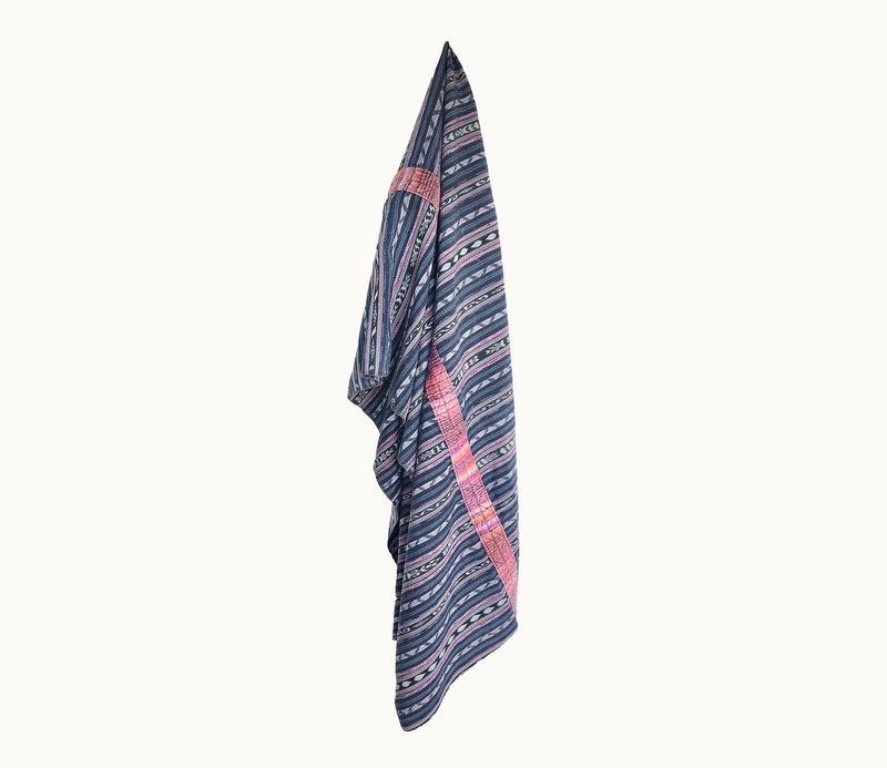 Guatemalan textiles, ikat pillow - Lamour Artisans