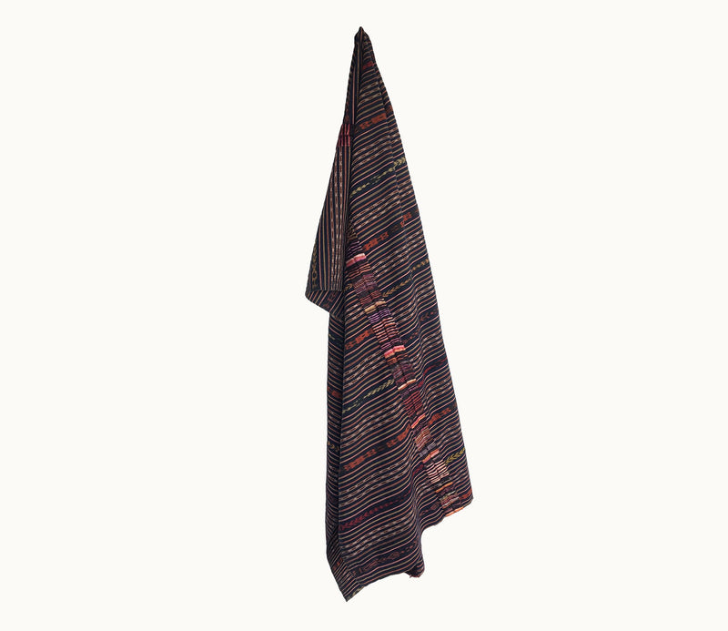 Guatemalan textiles, ikat pillow - Lamour Artisans